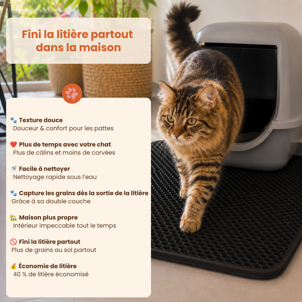 Tapis litière